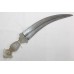 Dagger knife damascus steel blade agate natural stone Handle P 561